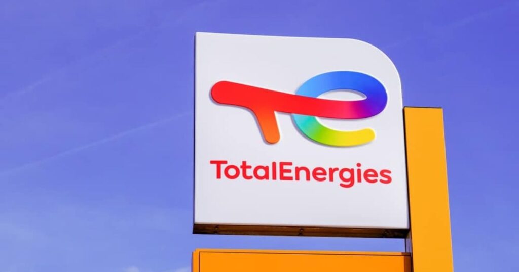 Logo station essence TotalEnergies