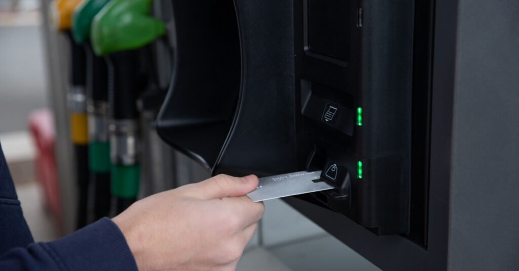 paiement par carte station service